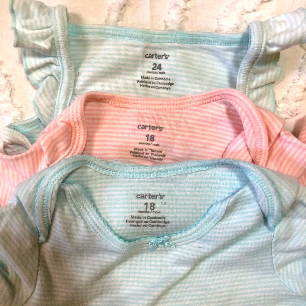 18 month girl onesies